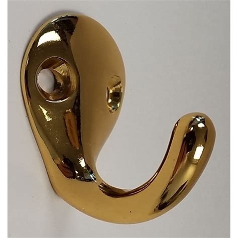 Vintage store, used computer store. Miles Nelson Wardrobe Hook Gold | Hook, Gold, Compact design