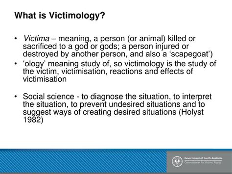 Ppt Scope Of Victimology Powerpoint Presentation Free Download Id