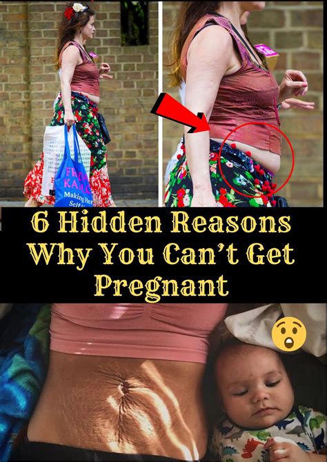 6 Hidden Reasons Why You Cant Get Pregnant Getting Pregnant Funny