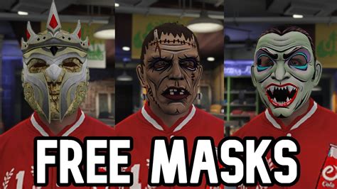 Gta Free Masks Exclusive Free Clothing This Week Youtube