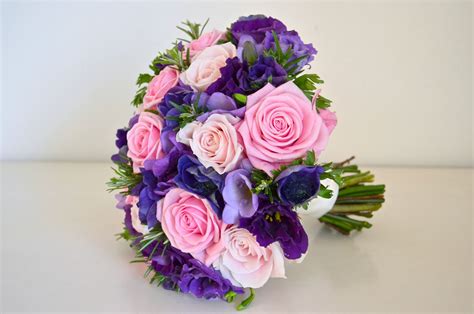 Red purple and white flower bouquets for wedding. Wedding Flowers Blog: November 2011