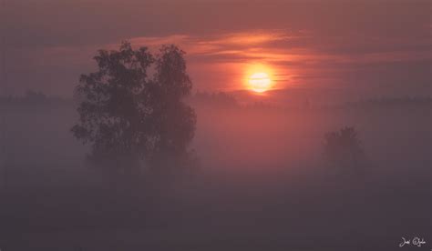Misty Sunset Jani Ojala Photography
