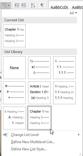 Add Chapter Numbers To Captions In Word Word