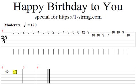 Happy Birthday Song With Guitar Chords Sheet And Chords Collection