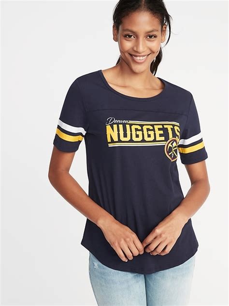 Old Navy Womens Nba® Team Tee Denver Nuggets Size L Nba Clothing