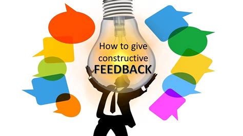 How To Give Constructive Feedback To Employees Giving Feedback Youtube