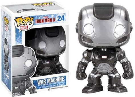 Funko Iron Man 3 Funko Pop Marvel War Machine Vinyl Bobble Head 24 Toywiz