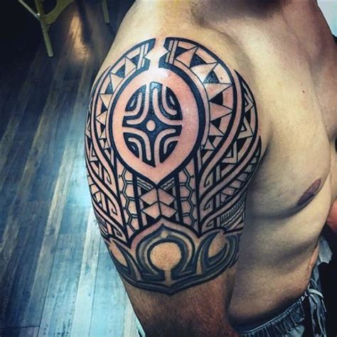 Cool Shoulder Pattern Tribal Tattoo Designs Best Tattoo