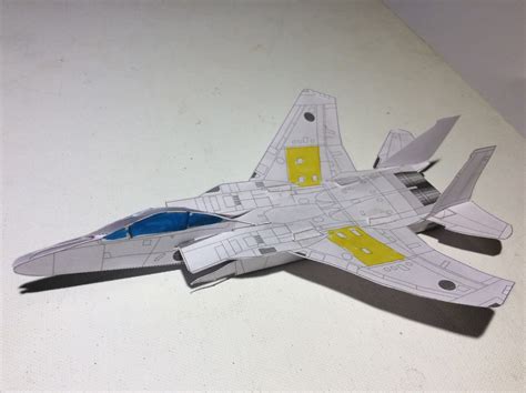 Paper Robots Paper Model F 15 Airplane
