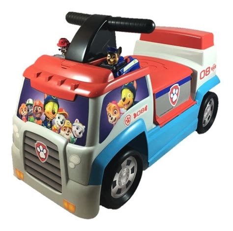 Paw Patrol Patroller Ride On Incluye Mini Vehiculos Meses Sin Intereses