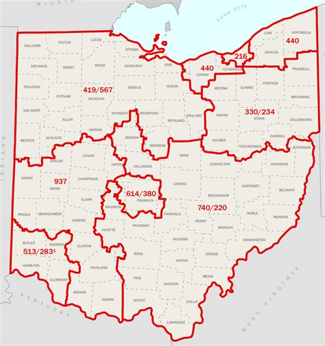 Map Of Ohio With Zip Codes World Map