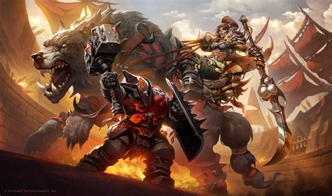 World Of Warcraft Warrior Wallpapers Wallpaper Cave