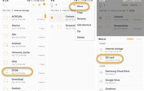 Mar 29, 2019 · doing so will move your photos into your selected folder on the sd card, thus removing them from your samsung galaxy's internal storage in the process. How to Move Pictures and Apps to SD Card on Android