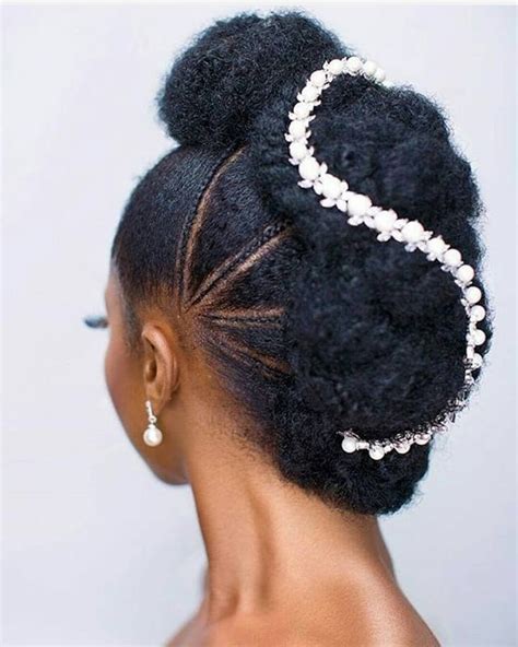 Packing gel styles/ponytail styles for cute ladies/2020# watch more styles below latest ponytail hairstyles/packing gel styles. 21 Most Beautiful Natural Hairstyles for Wedding - Haircuts & Hairstyles 2020