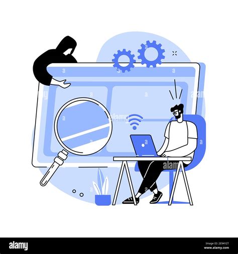 Data Stealing Malware Abstract Concept Vector Illustration Stock Vector Image Art Alamy