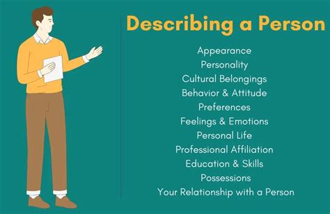 How To Describe A Person In English A Complete Guide Esl Advice