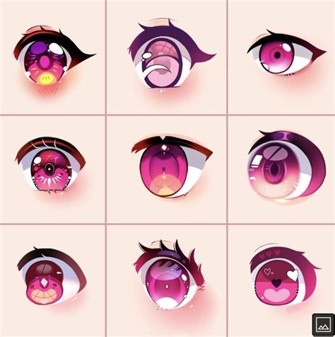 Eye Shading By Official Moo On Youtube Anime Art Tutorial Cute Eyes
