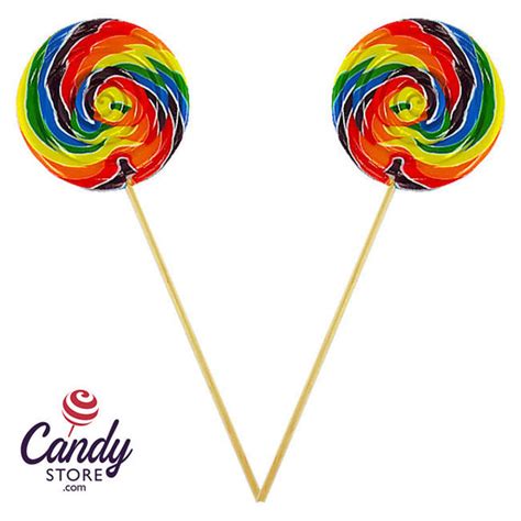 Rainbow Swirl Suckers Wild West 36ct