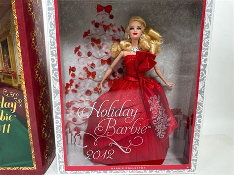 2011 And 2012 Holiday Barbies Mattel Barbie Collector Series 20102011 New In Box W3465t7914