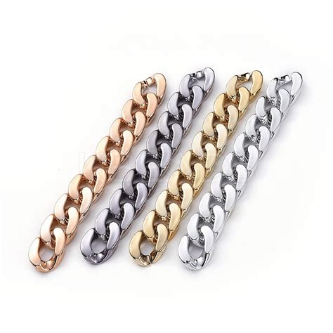 Wholesale Handmade Plastic Curb Chains