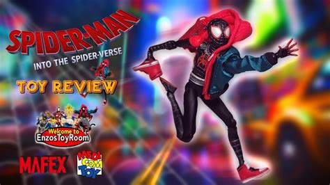 Mafex Miles Morales Spider Man Into The Spider Verse Youtube