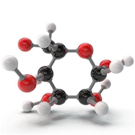 グルコース分子モデル 3dモデル 29 Max 3ds Obj Ma Free3d