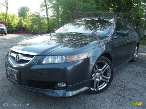 Show me the interior of a 2005 acura tl. 2005 Deep Green Pearl Acura TL 3.2 #81127777 Photo #6 ...