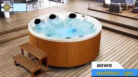 Large Round Outdoor Massage Spa Pool Yacuzzi Deluxe Balboa System