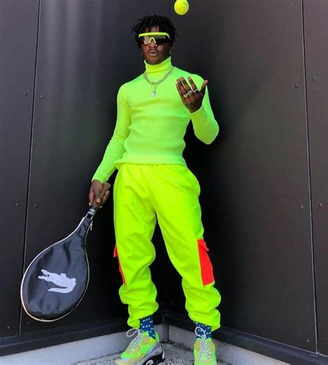 Behind The Scenes By Culturfits Neon Outfits Streetwear Men Outfits Mens Fashion Streetwear