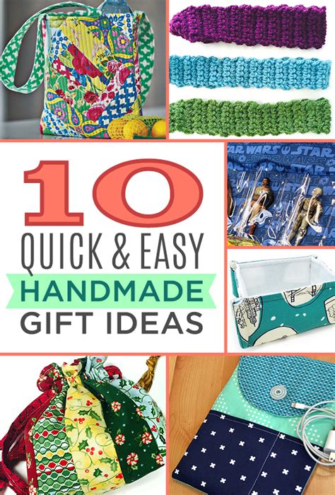 Check spelling or type a new query. 10 Quick and Easy Handmade Gift Ideas!