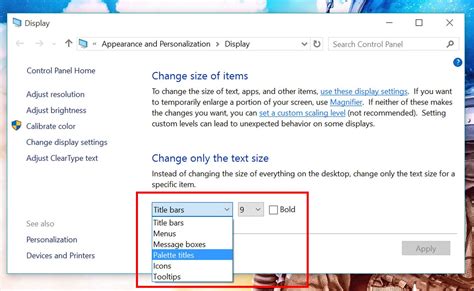 How To Make Text Apps And Other Items Bigger In Windows 10 Windows