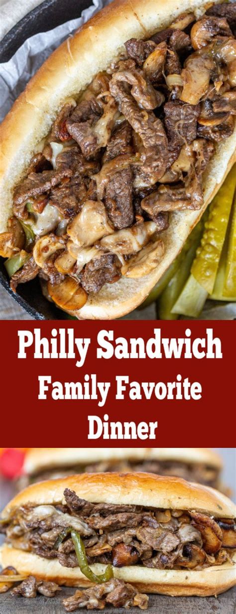 Try a succulent skirt steak sandwich dressed with peppers, onions, melty cheese and an herbed mayonnaise. Easy Philly Cheesesteak Recipe (Ultimate Guide) - Momsdish ...