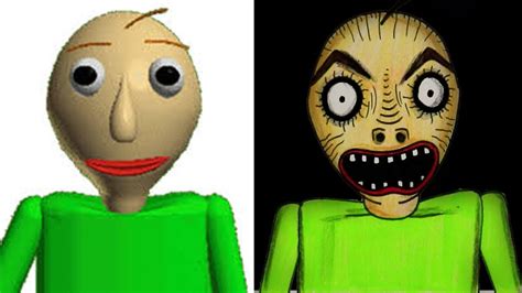 Baldi S Basics Horror Monster Version Art YouTube
