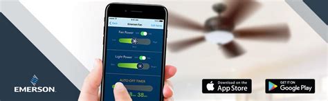 Sw605 for sale) control fans remote sw605 accent light ceiling emerson bundle upgrade. Emerson RCBT100 Bluetooth Ceiling Fan Control with App ...
