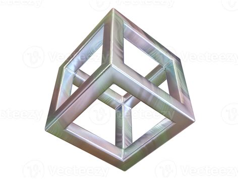 Free 3d Shape Rainbow Geometric Figure 3d Render 16653778 Png With