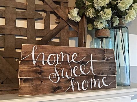 Shop our range of home decor at myer. Home Decor Hand Painted Wood Sign Rustic Decor