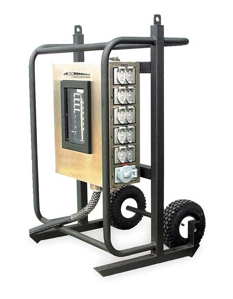 Cep Power Distribution Cart 120208v Ac Voltage Rating 100 A Amps