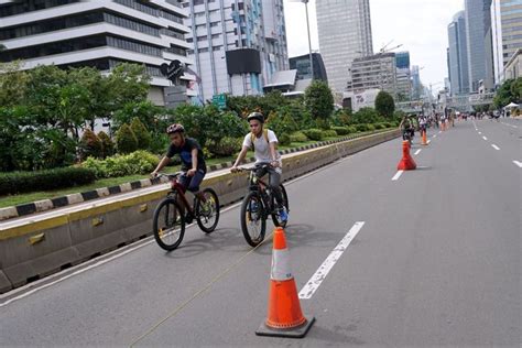 MLDSPOT Waktunya Gowes Dengan Jalur Khusus Sepeda Di Jakarta