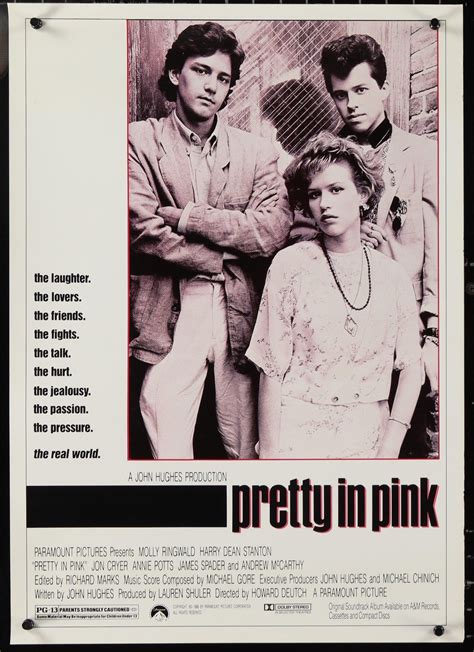 Pretty In Pink Vintage Us Movie Poster