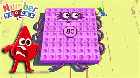 Looking For Numberblocks 80 Pop It By Colourblocks Youtube