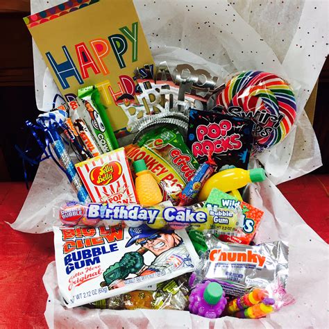 Birthday Candy Box The Peppermint Stick Candy Store