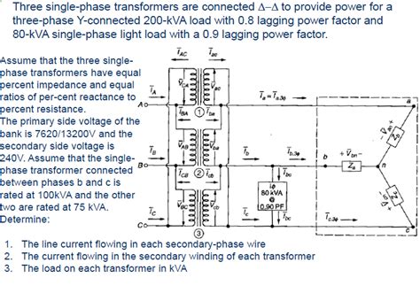 Solved Three Single Phase Transformers Are Conne Solutioninn