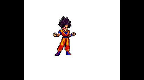 Goku S Transformations Sprite Animation Youtube
