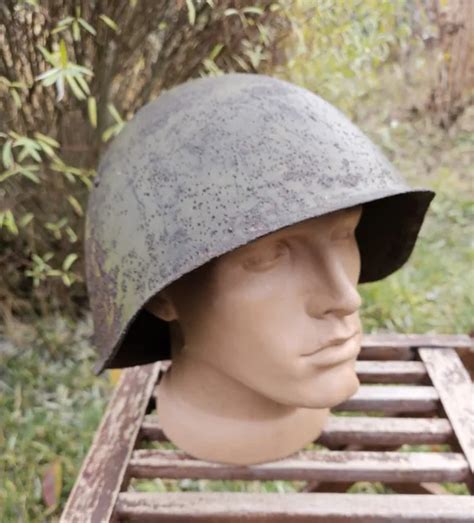 Original Military Helmet Ssh 39 Relic Of Battlefield Ww2 Soviet Army