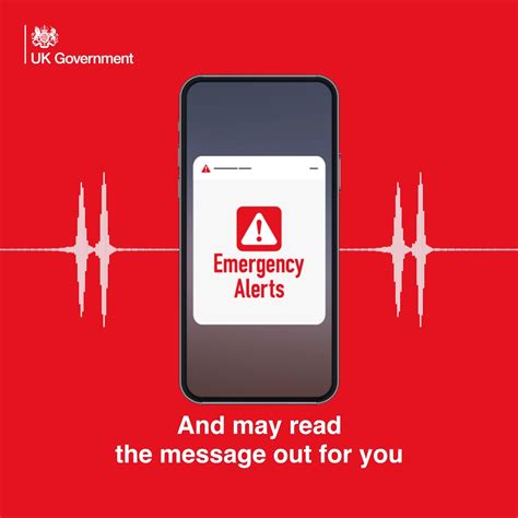 uk emergency test alert the uk government is going to test their emergency alerts system on