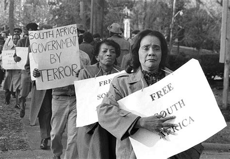 International Reaction South African Apartheid