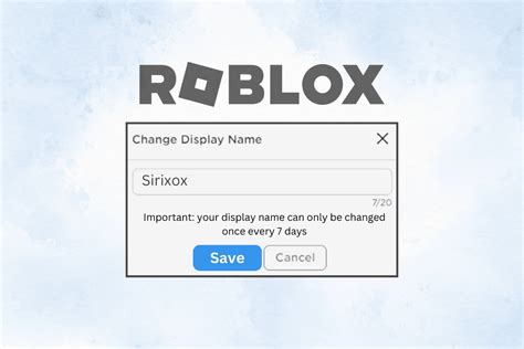 How To Change Display Name In Roblox Techcult