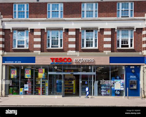 Shop Front Tesco Express Beckenham Kent Uk Stock Photo Alamy