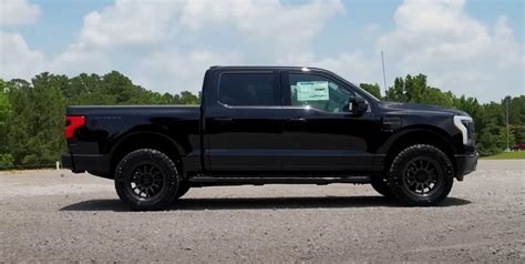 This May Be The First Ever Lifted Ford F 150 Lightning