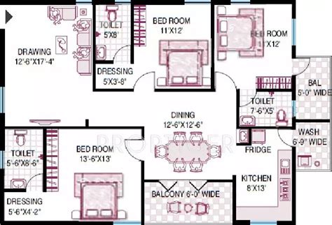 House plans with 3 bedrooms, your home will be big enough for your family. 1200 sq ft house plan with car parking in india - Google ...